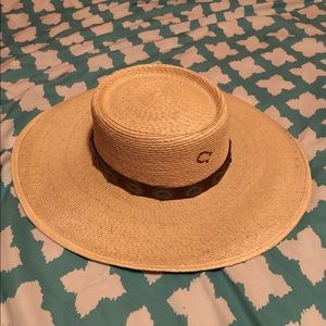 Charlie One Straw Hat -  size - M, new never worn